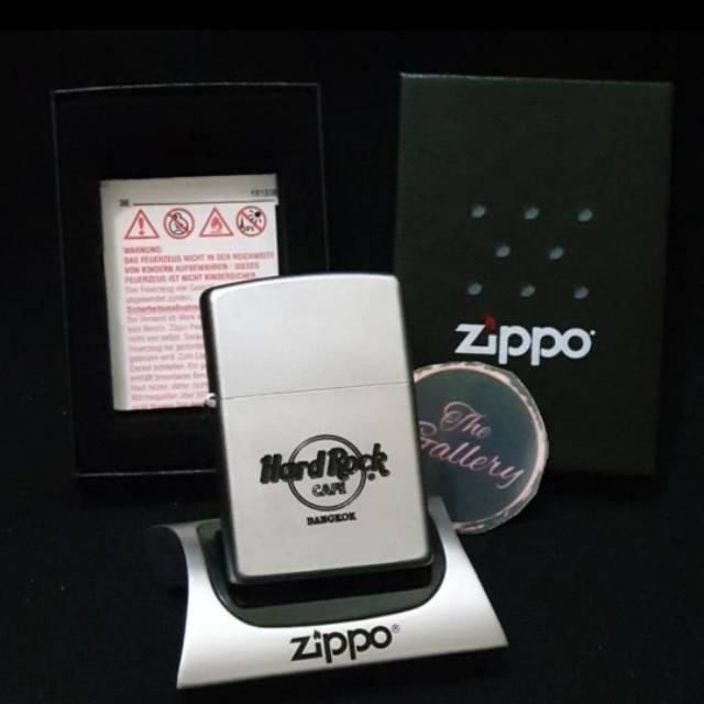 Original Zippo Hard Rock Cafe Bangkok 2005