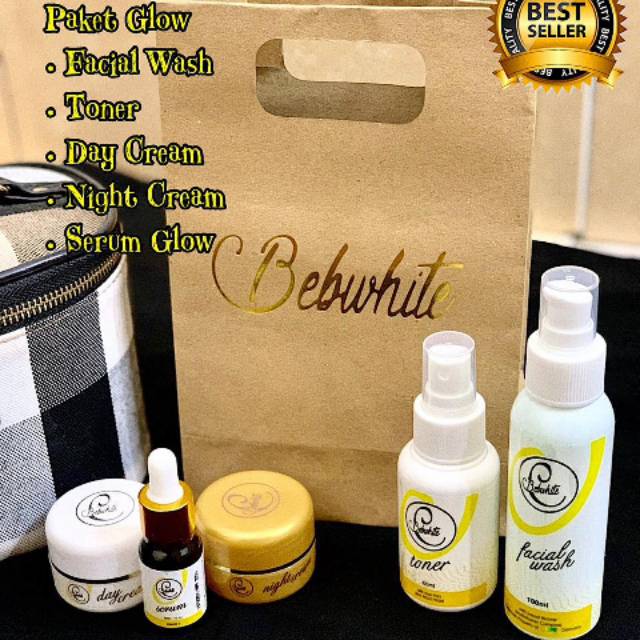 Cod Bebwhite C Skin Care Paket Glow Pemutih Bpom Cream Pemutih Bumil Dan Busui Shopee Indonesia