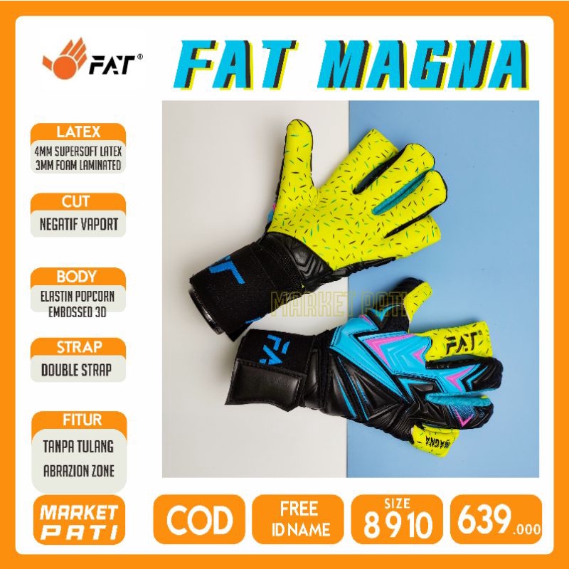 FREE SABLON NAMA FAT MAGNA SARUNG TANGAN KIPER ORIGINAL