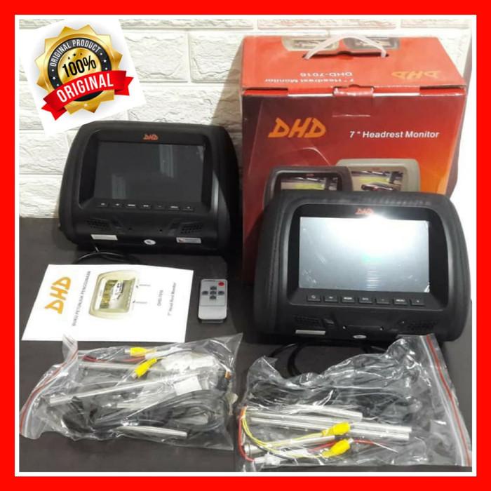 Bideo | Car Mobil Headrest Monitor Bantalan Sandaran Dhd-7016/Dhd7016