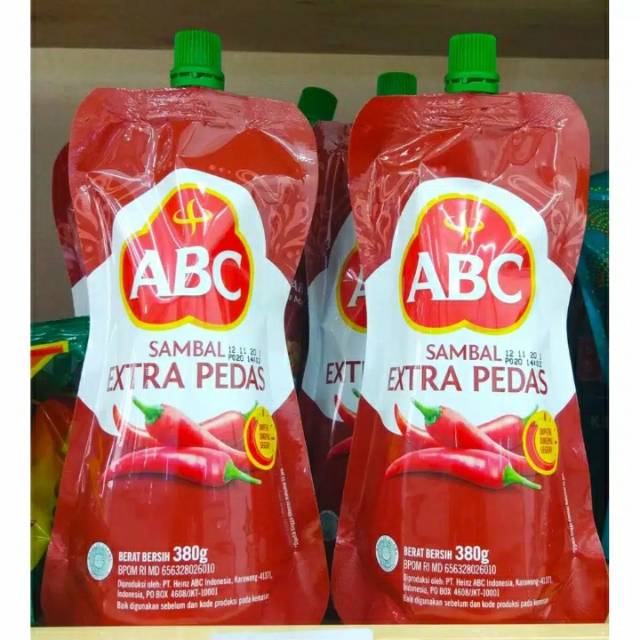 

Sambal Abc Extra Pedas 380g