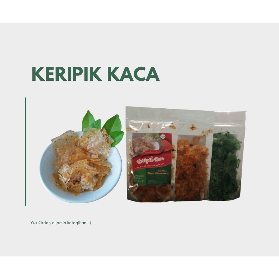 

keripik kaca enak gurih, murah (Kripca)