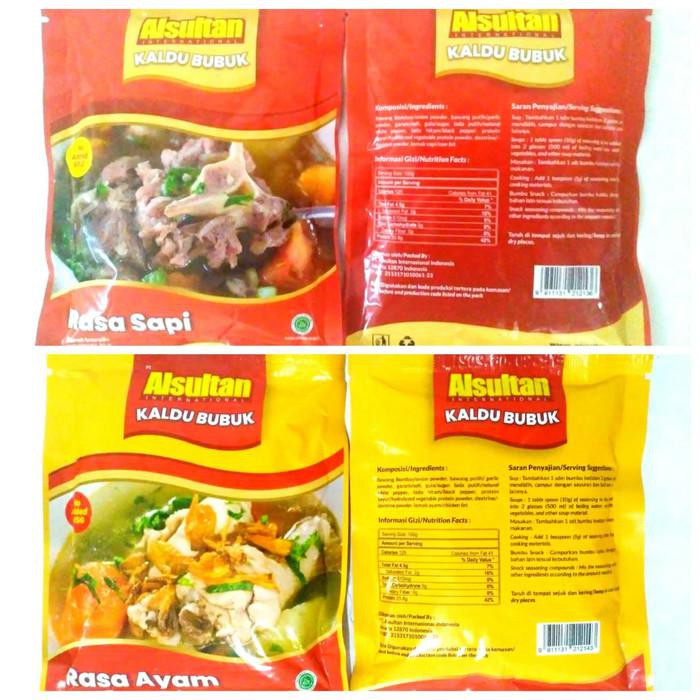 

Kaldu Ayam/Kaldu Sapi NON MSG (Kaldu Alsultan) - AyamSachet BERKUALITAS