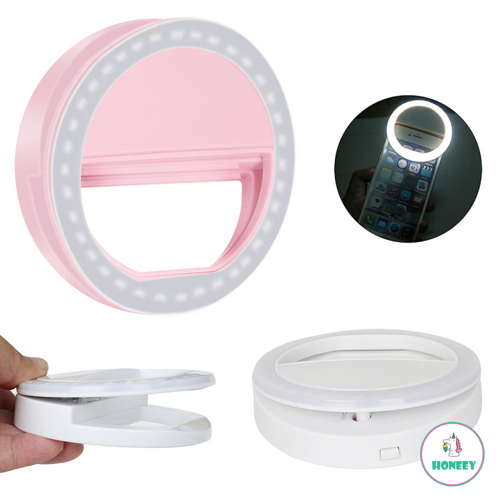 Selfie Flash Lamp Lens Portable Light Ring 36 Led Camera Clip-on Cell Phone Enhancing Up Selfie Lamp Anchor Beauty Lens Live for IPhone Mobile Phone