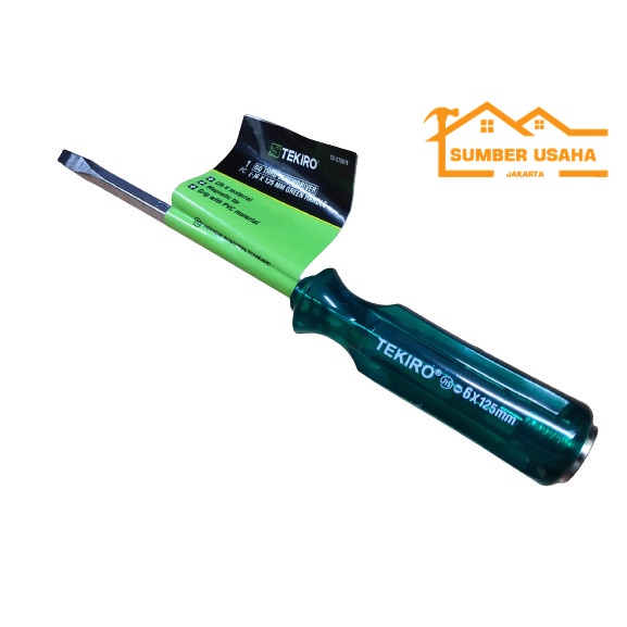 Jual Obeng Ketok Impact Go Thru Screwdriver Tekiro Ph Mm Inch