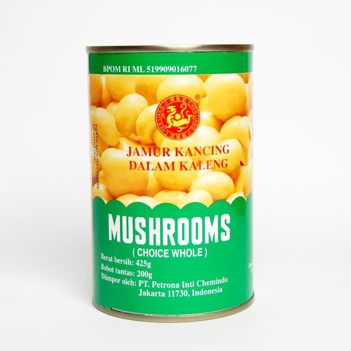 

Jamur Kancing Kaleng/Mushroom brand Choice Whole/Red Boat