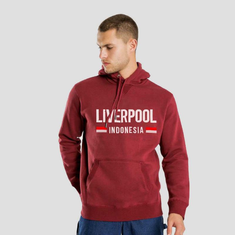 S - XXXXXL(6XL)JAKET HOODIE LIVERPOOL INDONESIA PRIA BIGSIZE/ALL SIZE/SWEATER BOLA JUMBO 5XL 4XL 3XL