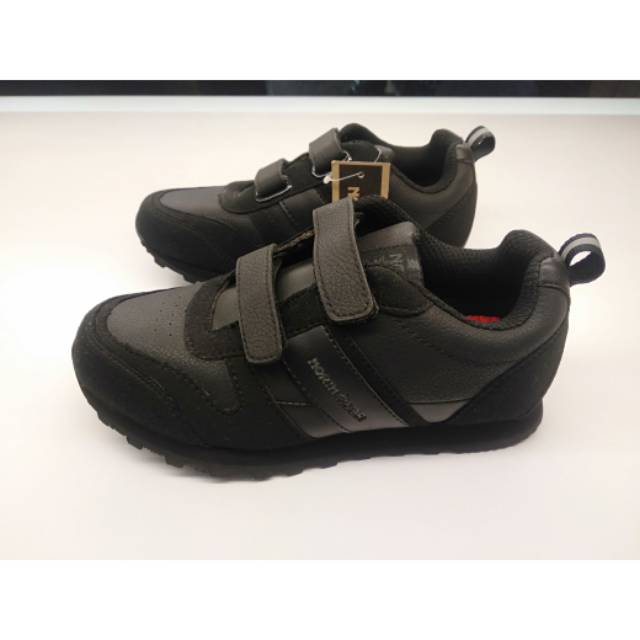 Sepatu Sekolah Anak Bata Original Bahan Sintetis Sneaker Anak Terbaru Warna Hitam