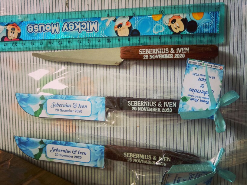 Isi 50bj Souvenir Pisau Dapur
