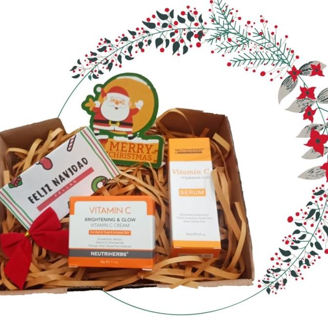 

CHRISTMAS HAMPERS GIFT / HADIAH NATAL SKINCARE CREAM, SERUM, CLEANSER DC452CD3