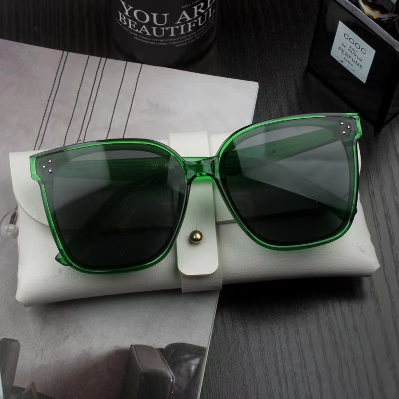 Kacamata Wanita Hitam  Pria  Anti Radiasi UV Fashion Sunglasses Eyewear Kacamata Andin Kacamata Fashion-ka-17 C5 hijau