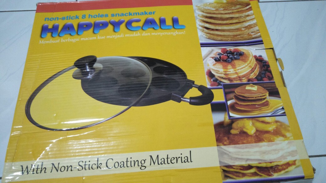 Cetakan Kue Happy Call 12 Lubang Datar Martabak Mini - Happycall