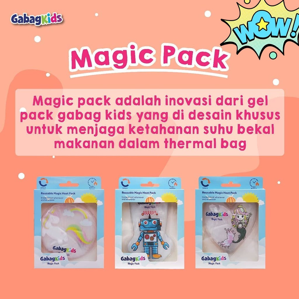 Gabag - Magic Pack Robot / Hot Gel / Hot Pack