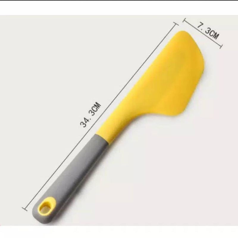 PREMIUM Spatula Jumbo silicone Spatula kue roti cake silikon Pengaduk adonan Jumbo