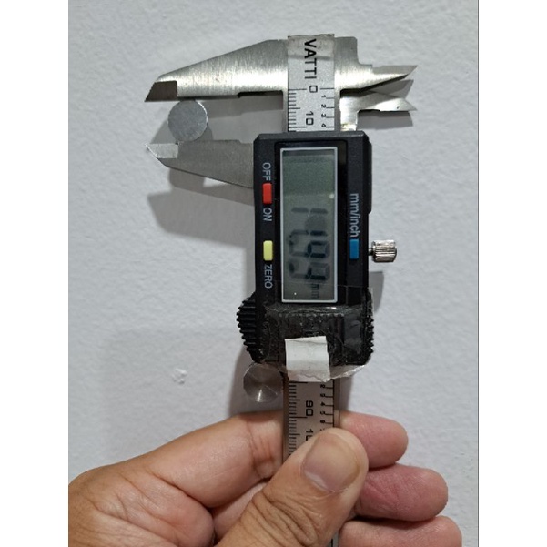 Plat Besi Bulat 12mm dia. (1.2cm) - Lawan Magnet