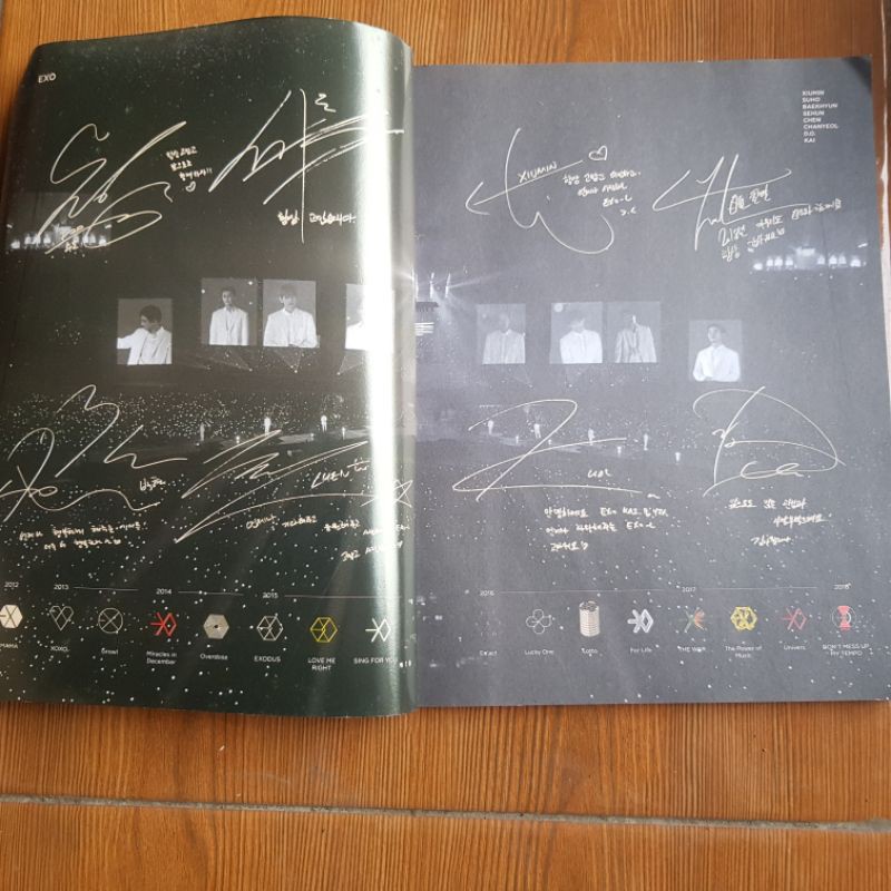 official magazine exo special edition majalah
