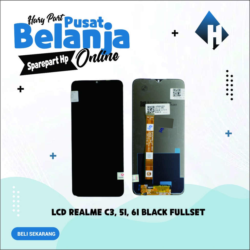 LCD Realme C3 / 5i / 6i Fullset