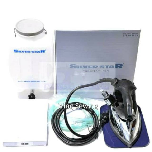 Setrika Steam Uap Listrik 1000 Watt 2 Liter