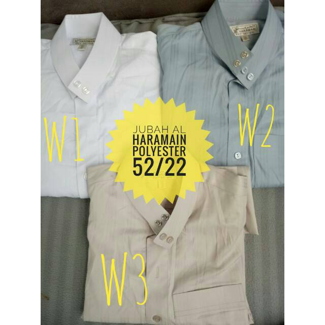 Jubah Al Haramain Polyester 52/22