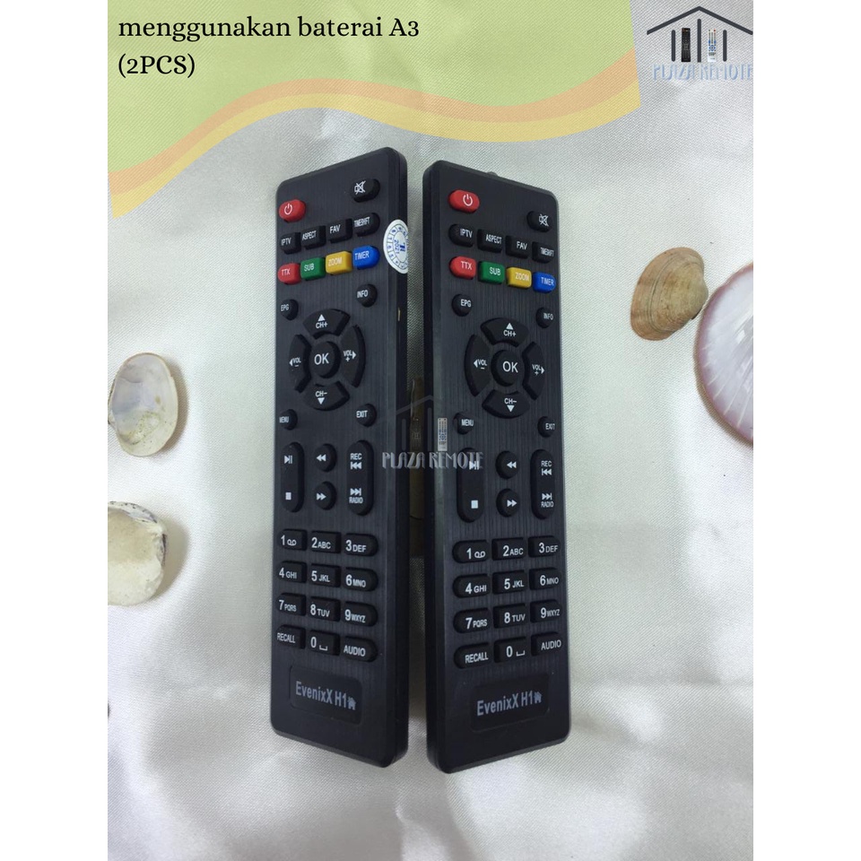 Remote multimedia player STB dvb-T2 Evenix H1 / ecer dan grosir