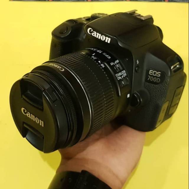Kamera Canon 700d bekas/second