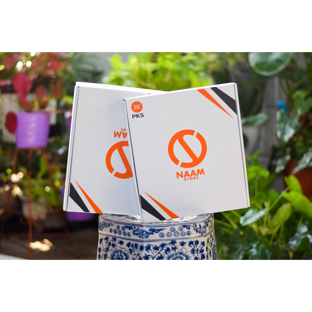 

Kotak Box Packaging Kardus Naam Store Official dengan Logo PKS