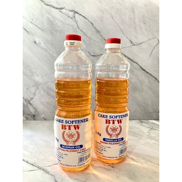 

CAKE SOFTENER BTW / WISMAN OIL & VANILLA OIL