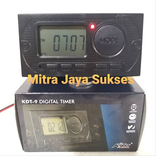 TIMER KIYA DC DIGITAL KDT-9 Timer Ampli