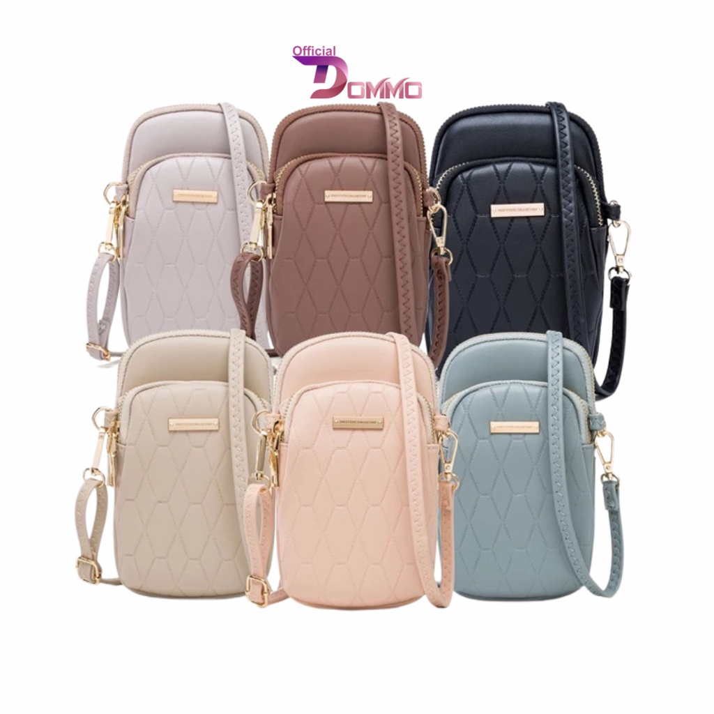 [LOKAL] DOMMO - D1513 TAS FINO - Slingbag Tas Selempang Wanita