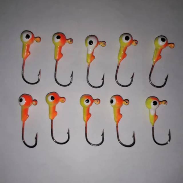Kail Pancing Jig Head 1.76 gram untuk soft lure