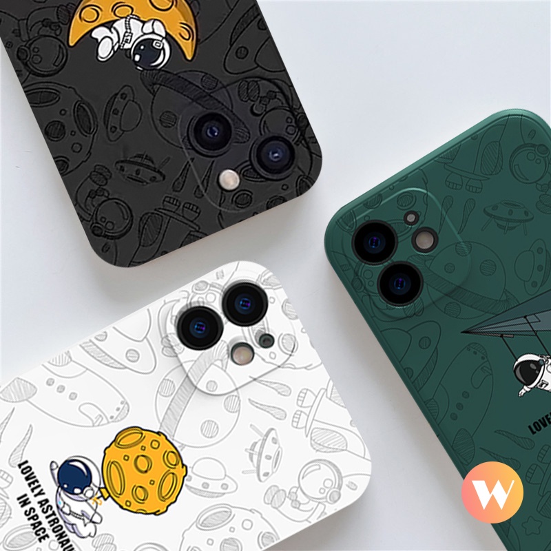 Soft Case Tpu Motif NASA Untuk Infinix Hot 10 9 11 11s Play 10T 10S 10 Lite Infinix Smart 5 6 Note 8