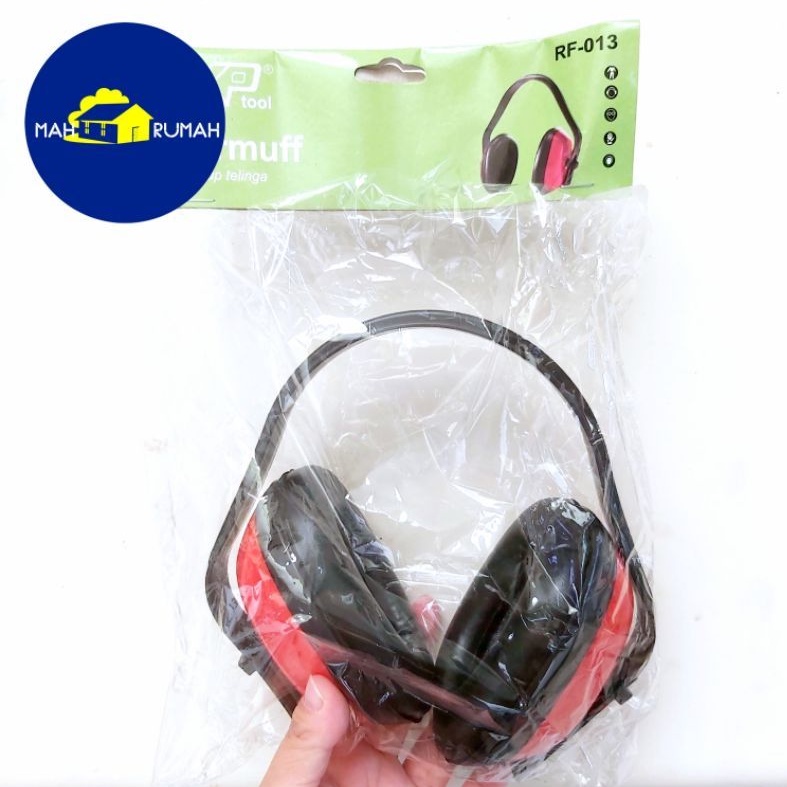 XP TOOL - SAFETY EAR MUFF EARMUFF Pelindung Telinga Penyumbat Telinga Headset Merah