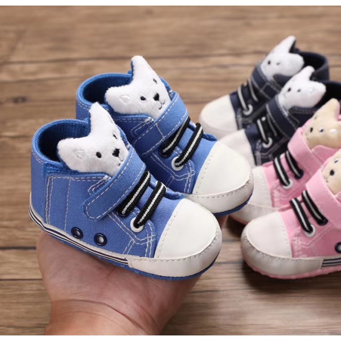 HappyOliver C604 BEAR BOOTS Sepatu Anak Laki Sepatuanak Sepatu Bayi Prewalker Shoes