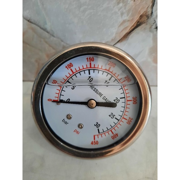 PRESSURE GAUGE 30 BAR
