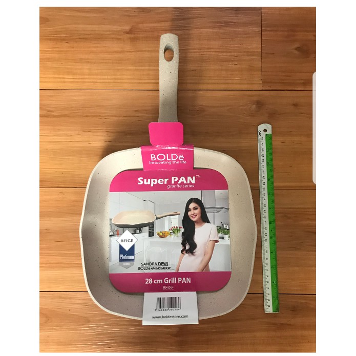 Grill PAN BoLDe 28cm - Super Pan - SuperPan - Panci - Pemanggang - panci bolde - bolde