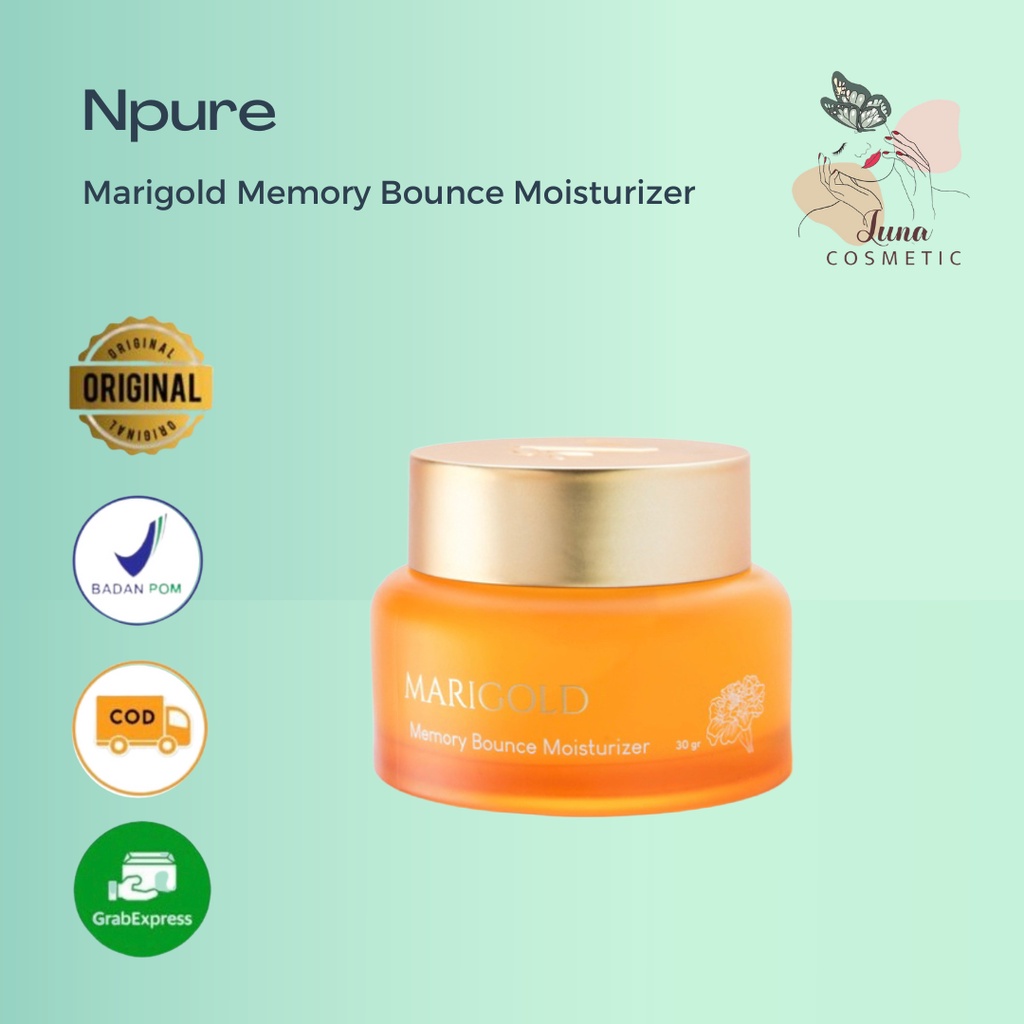 NPURE Marigold Memory Bounce Moisturizer NEW Formula