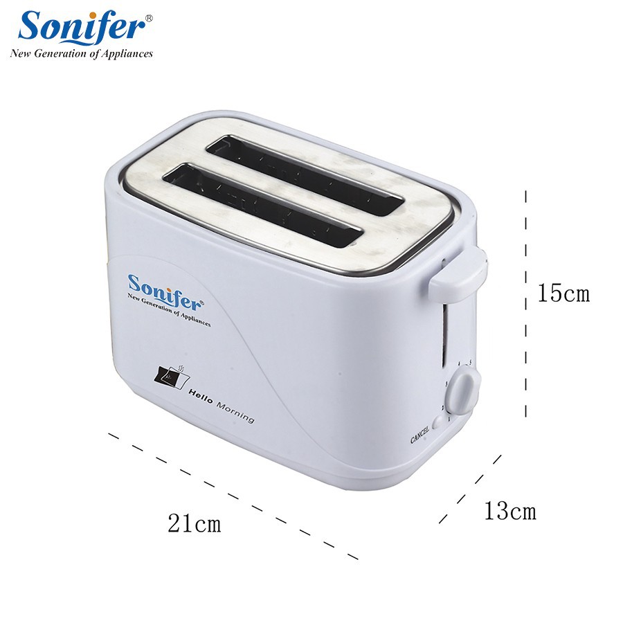 Sonifer Toaster SF-6005 Alat Pemanggang Roti Listrik