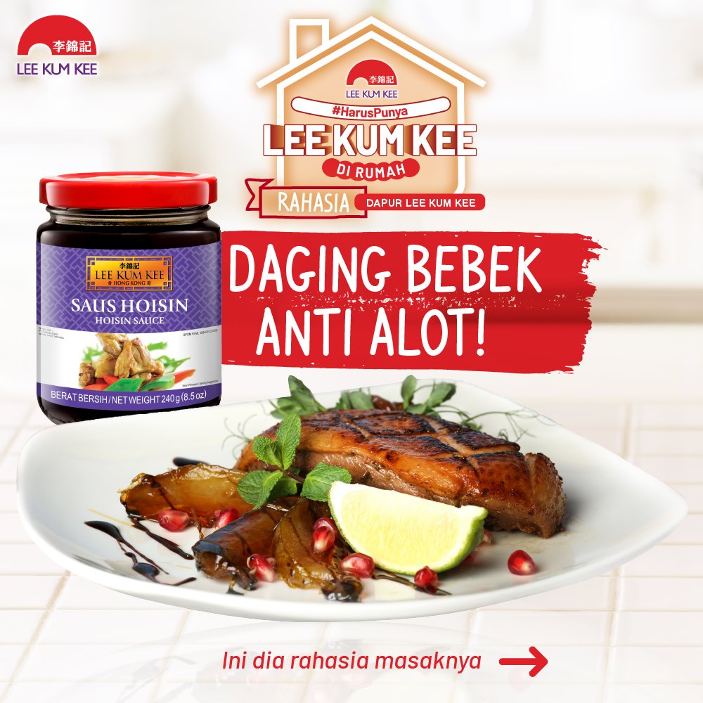 Lee Kum Kee Hoisin / Saus Pedas Manis 240 gr / 240gr