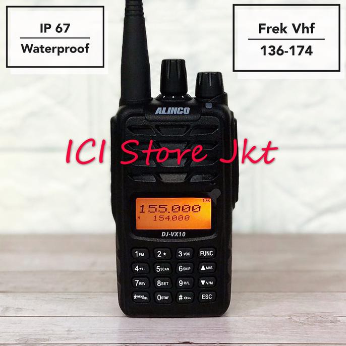 Kualitas Terbaik HT Alinco DJ VX10 SDWEP