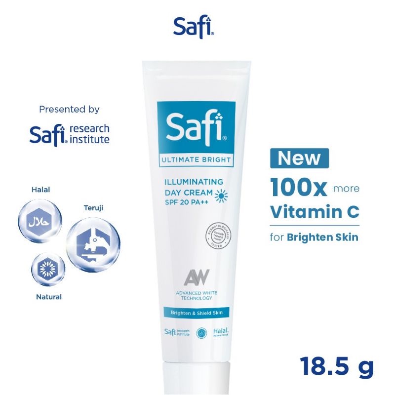 ⭐BAGUS⭐ SAFI Ultimate Bright Series | Cream SPF 20 PA++ | Serum | Dark Spot