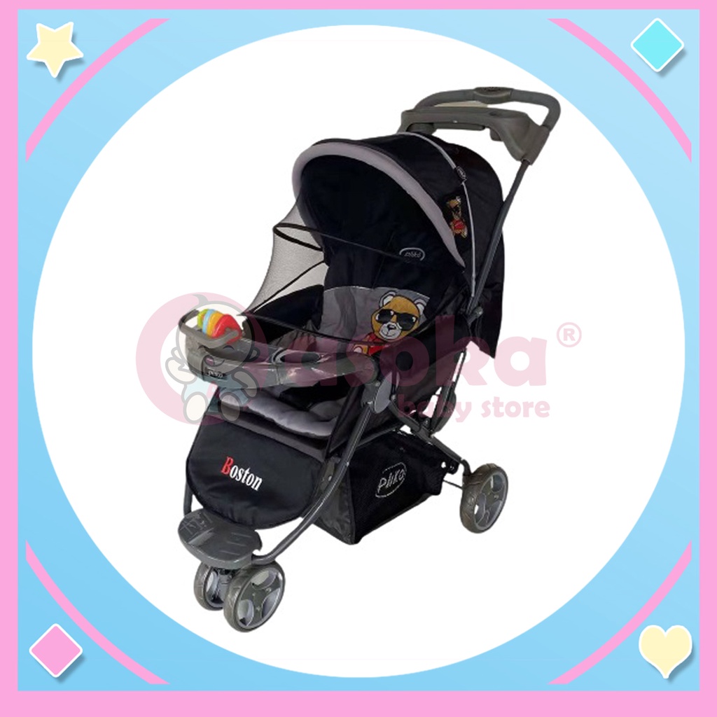 Stroller Bayi Pliko Boston 338 - Dorongan Bayi ASOKA