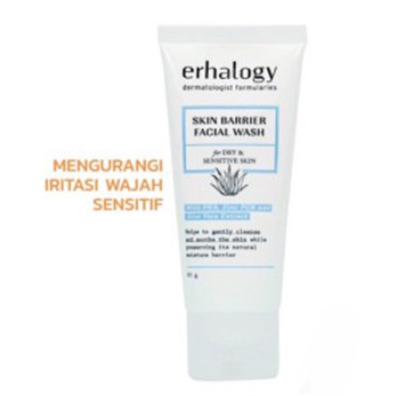 Erhalogy Skin Barrier Series (Facial Wash/Face Moisturizer)