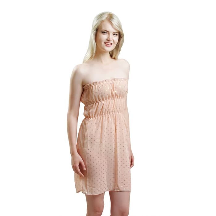 L-1021 Gold Blink Lingerie Dress