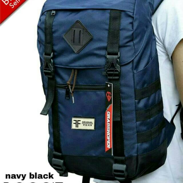 Tas Ransel Pria-RC BOOGIE BLACK