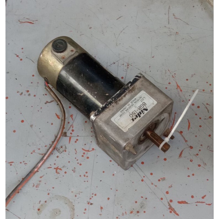 Dc Motor Gloria 100V Ratio 1 : 150 16Rpm High Torque