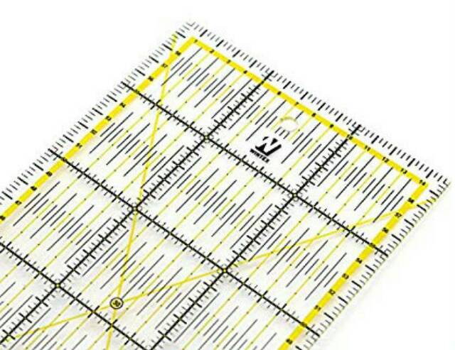 Penggaris Jahit - Quilting Ruler AC 60 - Penggaris Pola - Penggaris Bahan 15 x 60 CM