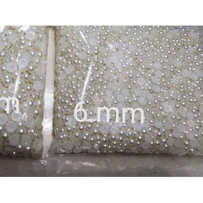 ☋ Mutiara Setengah Lingkar Ukuran 6 dan 8 mm ►
