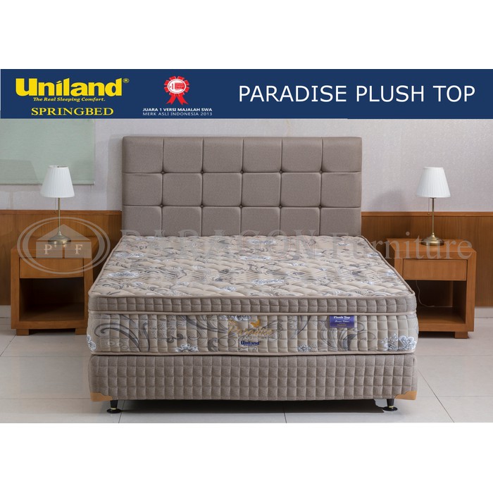 Spring bed Paradise PT 180x200 Montana Caramel set - Uniland
