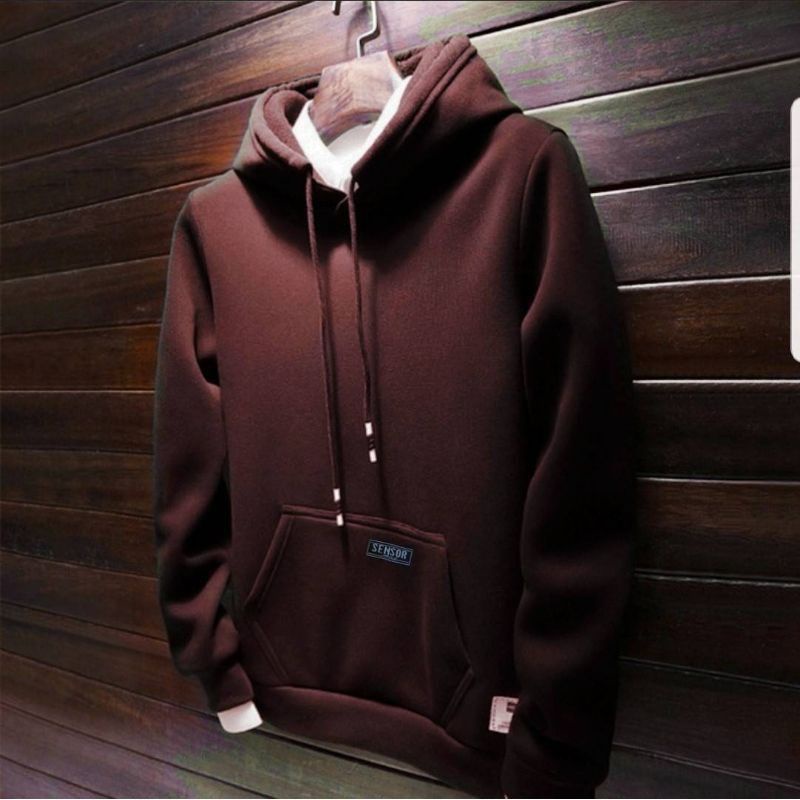 SENSOR - Sweater Hoodie Sensor / Hoodie Pria / Hoodie Polos ( UNISEX ) - Cod ( Bayar Ditempat )