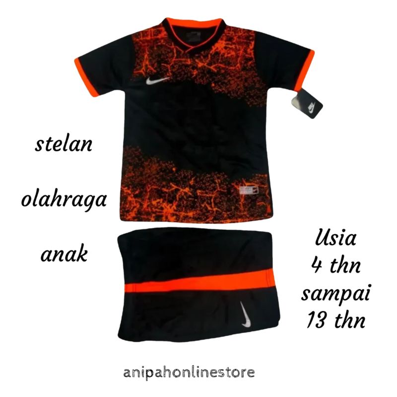 Terbaru kaos stelan olahraga anak , Jersey bola futsal anak